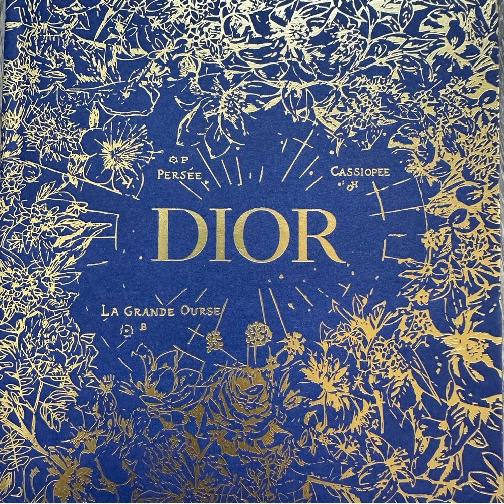 🆕 Dior Navy Blue & Gold Celestial Premium Notebook - Unisex - Picture 2 of 6